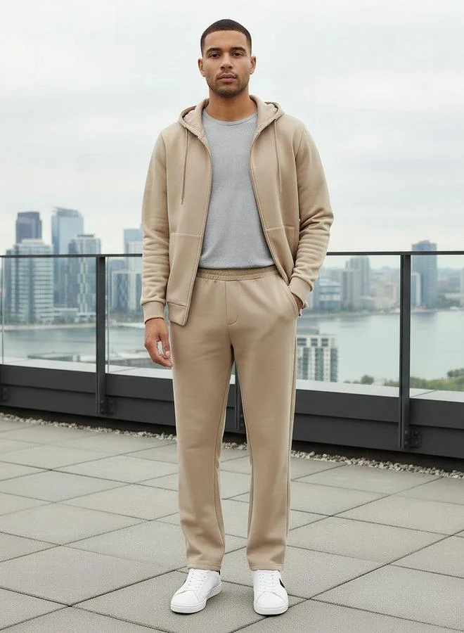 ايكونيك بنطلون رياضي رجالي بقصة عادية وخصر مرن